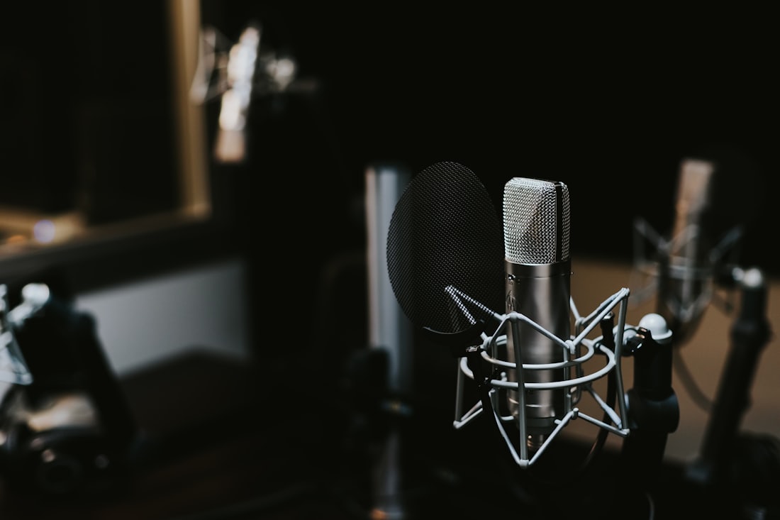 Podcastmicrofoon voor jongerenproject